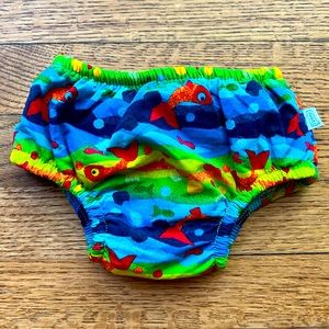 I Play Boys Swim Diaper